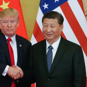 presidente Trump y su homologo chino Xi Jinping