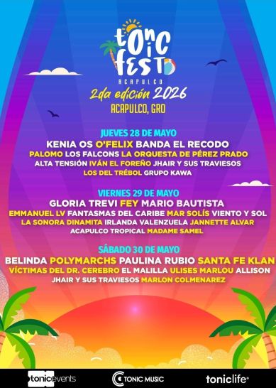 "Cartel del Tonic Fest 2026".