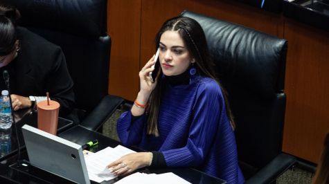 Andrea Chavez deja su cargo en el Senado para dar a luz a su hijo (Foto: Cuartoscuro)
