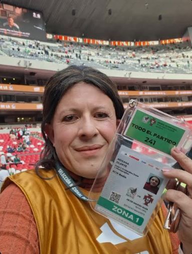 "Roxana Olarte reportera deportiva"