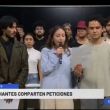 Alumnos irrumpen transmisión en vivo para denunciar irregularidades. Foto Especial Alumnos irrumpen transmisión en vivo para denunciar irregularidades. Foto Especial