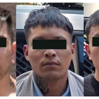 Detienen a tres presuntos miembros de La Unión Tepito tras operativo en la Anáhuac. Foto Especial