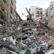 Destrucción en el Líbano por bombardeos israelíes (Foto EFE)