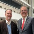 Jamieson Greer, embajador de la Oficina de la USTR, arribó a Palacio Nacional (Foto: Especial)