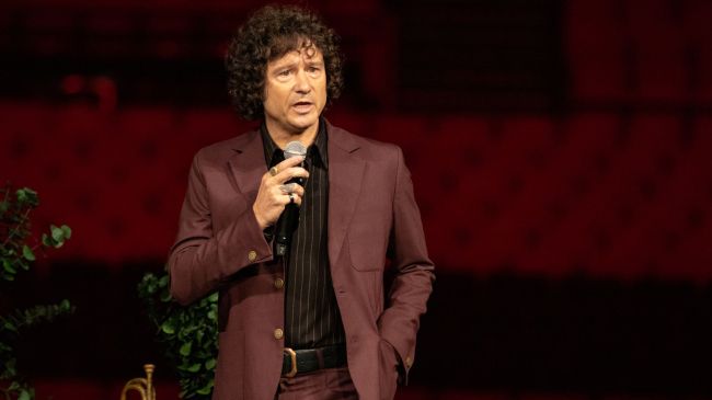 Enrique Bunbury en conferencia de prensa desde Auditorio Nacional (Foto: Brandon Díaz de León)