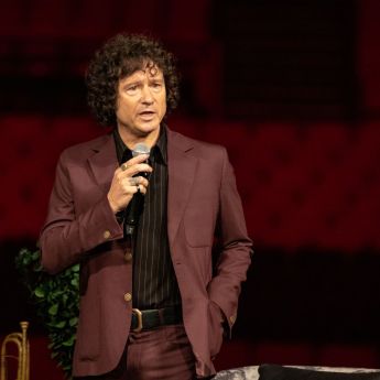 Enrique Bunbury en conferencia de prensa desde Auditorio Nacional (Foto: Brandon Díaz de León)