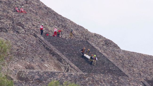 El saldo oficial de lesionados asciende a 13 personas, entre las que se encuentran ciudadanos de Brasil, Canadá, Colombia, Estados Unidos y Rusia (Foto: Cuartoscuro)