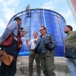 Supervisó Azucena Cisneros tanque gigante de C. Cuauhtémoc