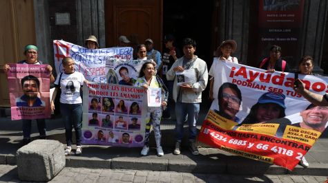 Reunión Alto Comisionado ONU Familiares Desaparecidos (Cuartoscuro)