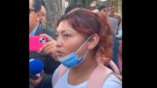 Claudia, madre de Juan Jesús 'N', denuncia tortura e irregularidades de la Fiscalía por la acusación contra su hijo por el feminicidio de Edith Guadalupe (Foto @FabiaNoise)