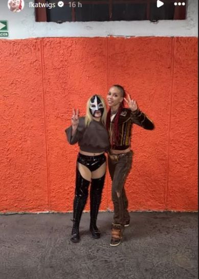 "FKA Twigs vía Instagram Story´s"