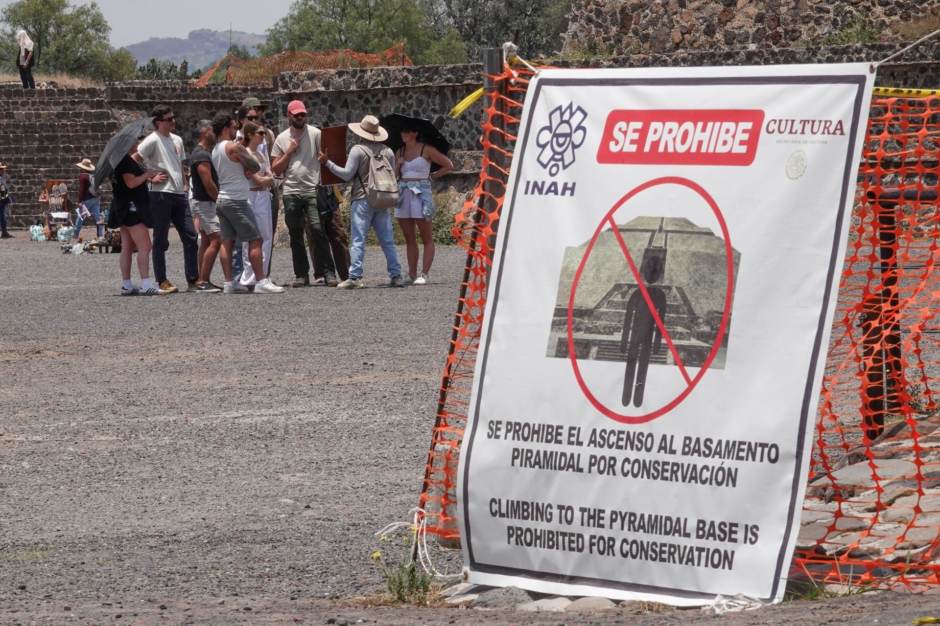 Autoridades reforzaron la seguridad en Teotihuacán con revisiones y vigilancia tras el ataque Foto Cuarto Oscuro 