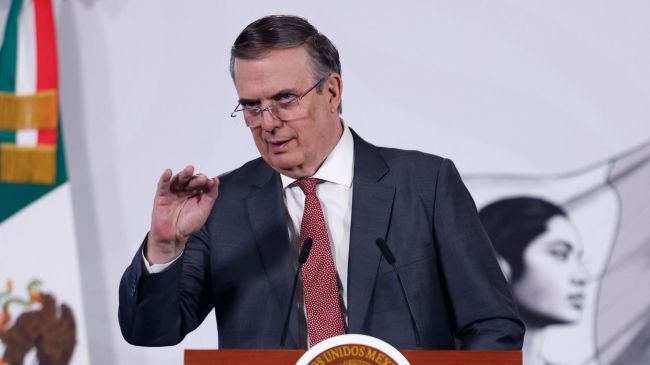 Marcelo Ebrard Casaubón, titular de la Secretaría de Economía, informó que la postura del país ante la próxima revisión del T-MEC ha evolucionado debido a los cambios en el paradigma global (Foto: EFE)