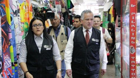 El operativo fue encabezado por autoridades del IMPI. Foto IMPI