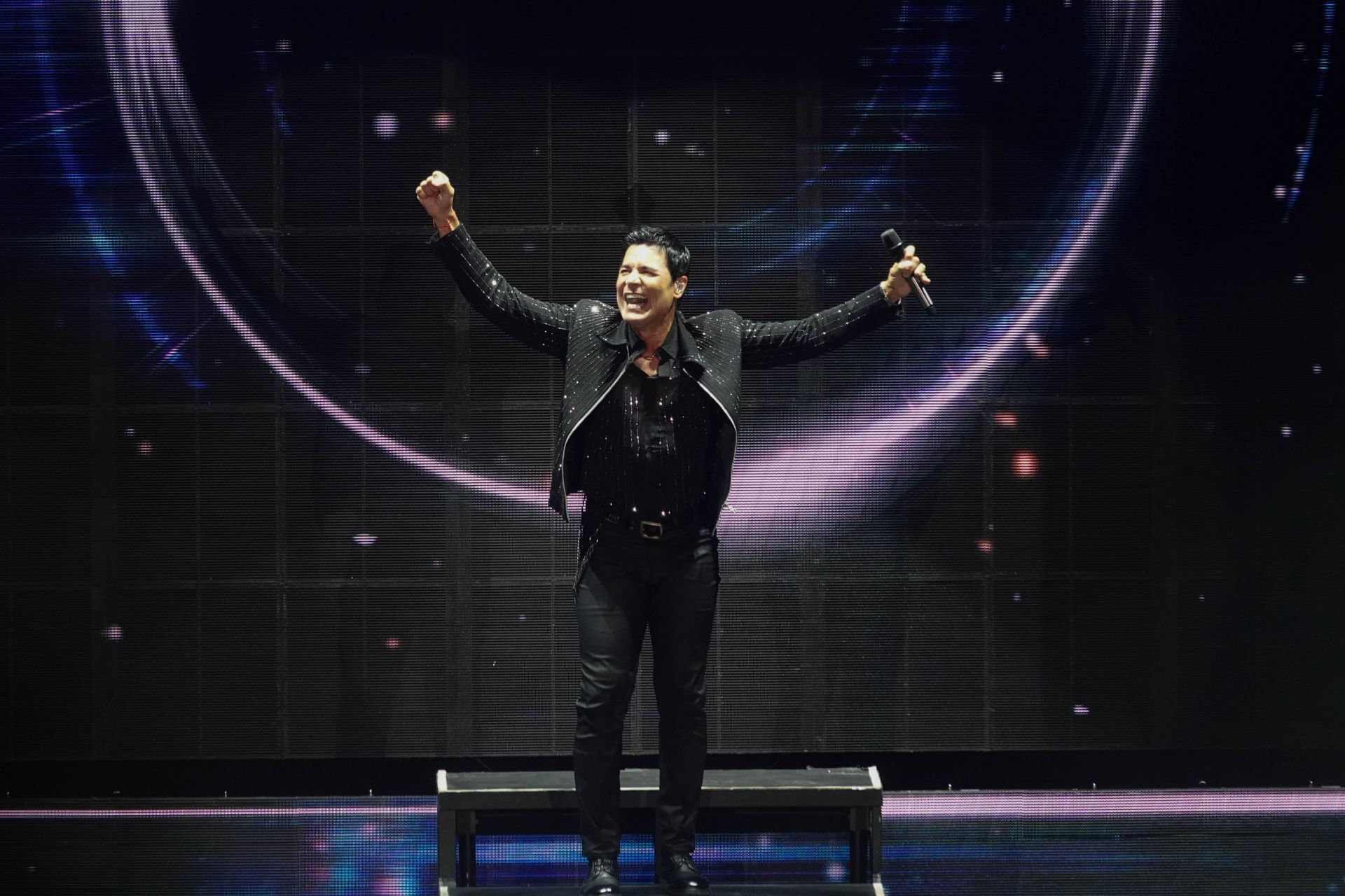 Entre sus grandes éxtiso interpretó "Salomé", "Boom, boom" y "Provócame". Foto Camila Ayala