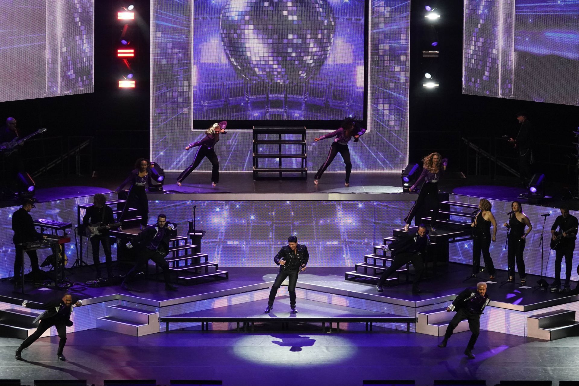 Chayanne hizo bailar a los presentes. Foto Camila Ayala