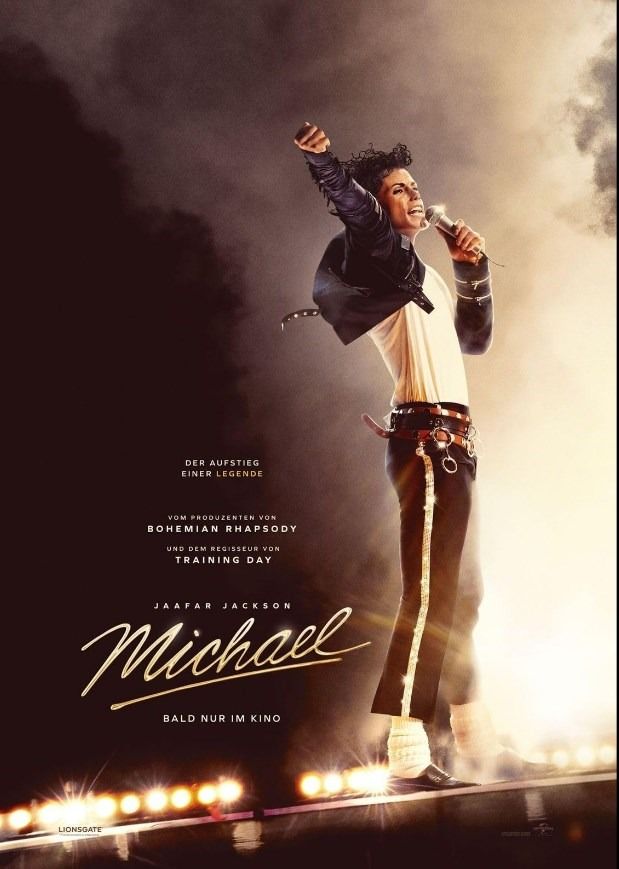 La película, protagonizada por su sobrino Jaafar Jasckson, recorre la vida del leyendario artista. Foto Universal Pictures