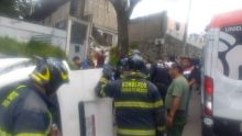 El saldo preliminar es de 15 adolescentes lesionados, quienes se dirigían a sus clases del turno vespertino (Foto: Especial)