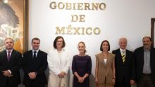 La presidenta Claudia Sheinbaum se reunió con la directora de Petrobras, Magda Chambriard (especial)