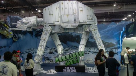 Los aficionados pudieron disfrutar de sus series favoritas a través de las instalaciones que le dan un toque realista. Foto Brandon Díaz