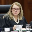 La ministra Loretta Ortiz solicitó licencia por motivos de salud. Foto Cuarto Oscuro