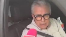 Al salir de sus oficinas en el Palacio de Gobierno, el mandatario morenista fue enfático al declarar ante los medios: “no va a pasar nada” (Foto: Especial)