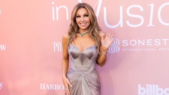 "Thalia vía Billboard Women in Music 2026"