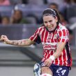 Alicia Cervantes se consagra como máxima anotadora del Rebaño Sagrado. Instagram @chivasfemenil