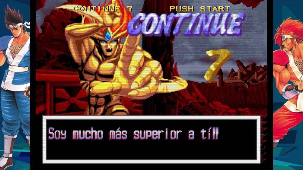 World Heroes Perfect Captura de pantalla