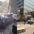 Un conato de incendio en la Torre Bienestar, sobre Reforma, fue controlado por bomberos; el fuego se originó por un corto circuito y no dejó lesionados. Redes sociales