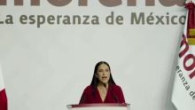 Morena designó por unanimidad y en un proceso ágil a Ariadna Montiel Reyes como su nueva presidenta nacional (Foto: Especial)