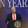 Donald Trump se convierte en "The Mandalorian": El viral saludo de la Casa Blanca por el Star Wars Day (Foto EFE)