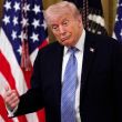 El presidente Donald Trump siguió con su agenda pese al despliegue de seguridad. Foto EFE