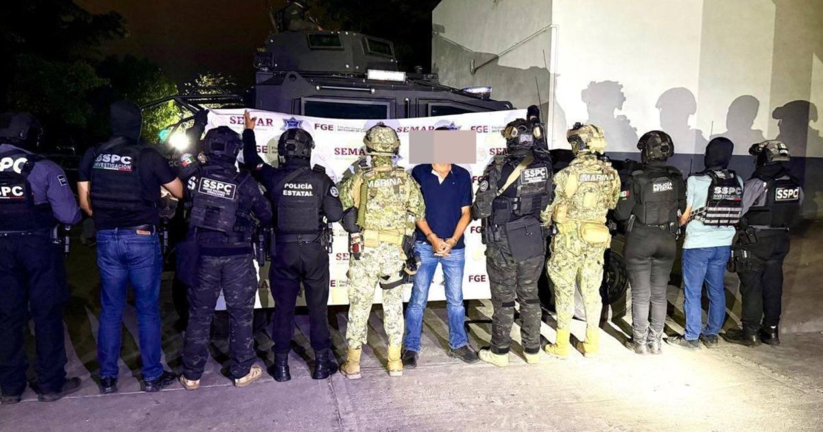 Aprehenden a 'El Chucky', presunto jefe de plaza del CJNG en Manzanillo