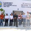 Destacó la gobernadora Delfina Gómez seguridad de Tlalnepantla.