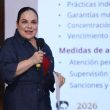 Mónica Fernández Balboa, directora del Instituto para Devolver al Pueblo lo Robado (Indep), puntualizó que el trámite es individual, gratuito y sin intermediarios (Foto: Cuartoscuro)