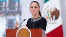 Claudia Sheinbaum confirmó que BTS regresará a México en 2027. Foto: EFE