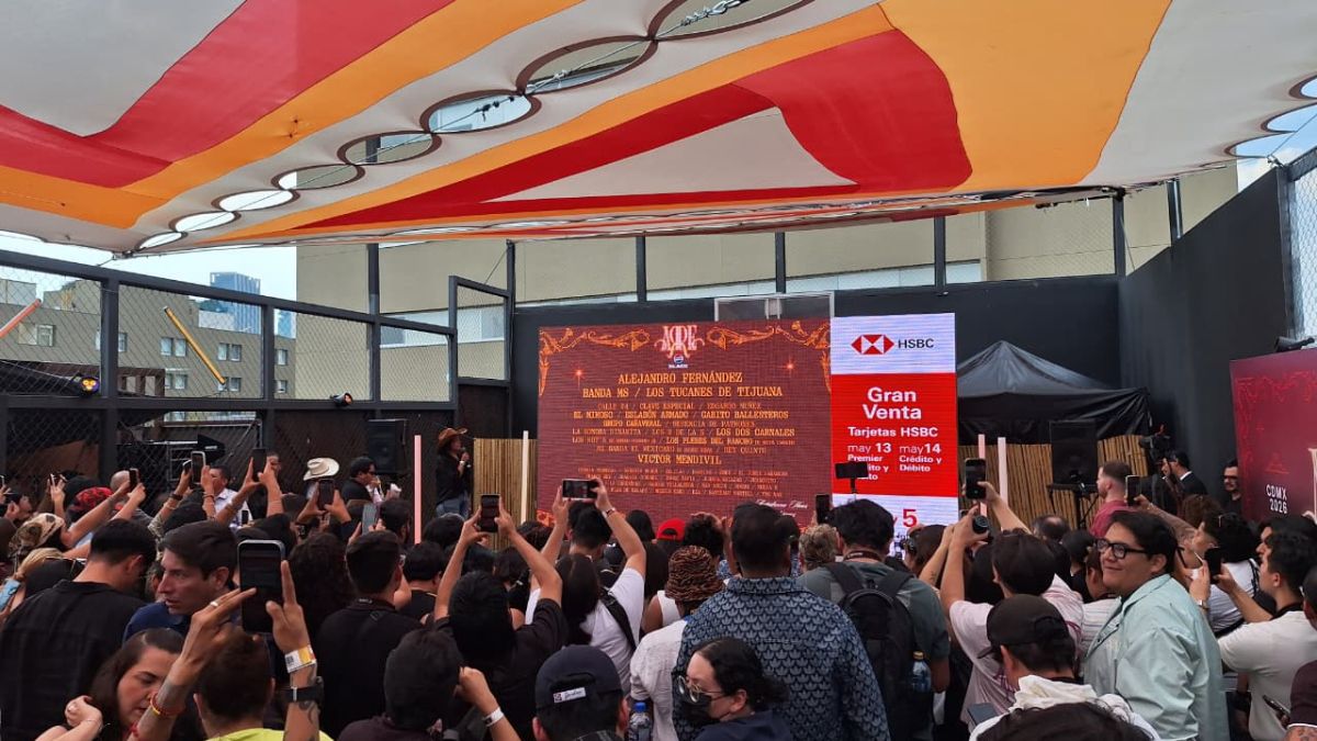 Se convocó a la prensa para la revelación del cartel (Foto: Brandon Díaz de León)