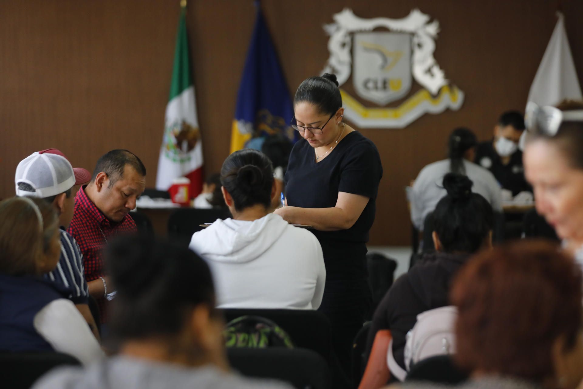 La jornada estuvo asistida por la Asociación de Investigadores Forenses por la Justicia de Jalisco. Foto EFE