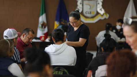 La jornada estuvo asistida por la Asociación de Investigadores Forenses por la Justicia de Jalisco. Foto EFE