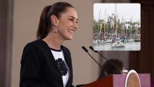 México condena violencia en Gaza y respalda Flotilla Global Sumud. Foto EFE