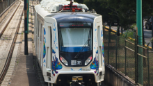 El Tren Ligero suspendió operaciones por alrededor dos horas por una falla eléctrica; RTP brindó apoyo emergente a usuarios. Cuartoscuro