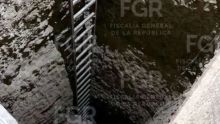 La excavación permitía el acceso directo a un poliducto de 18 pulgadas perteneciente a la empresa estatal Pemex (Foto: Especial)
