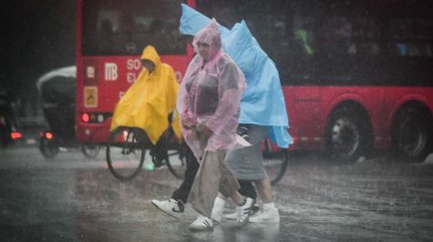 La zona centro de la capital fue la más castigada. Mario Jasso / Cuartoscuro