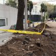Detienen a encargado de obra ilegal por daños en calles de Benito Juárez. Foto Especial Detienen a encargado de obra ilegal por daños en calles de Benito Juárez. Foto Especial
