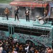 U2 en las calles del Centro Histórico de la Ciudad de México (Foto: Hector Vivas / Getty Images)