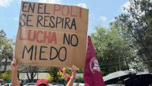 La comunidad politécnica decidió suspender las actividades escolares por un periodo de 36 horas con el objetivo de concentrar sus fuerzas (Foto: Cuartoscuro)