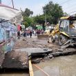 Autoridades mantienen un operativo para reparar la tubería dañada en Los Reyes Culhuacán; los trabajos podrían extenderse hasta 36 horas.