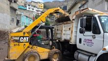 El gobierno de Tlalnepantla trabaja en labores de limpieza por lluvias