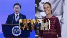 Sheinbaum anuncia visita del presidente de Corea del Sur a México y agradece apoyo para visita de BTS (EFE y Cuartoscuro)